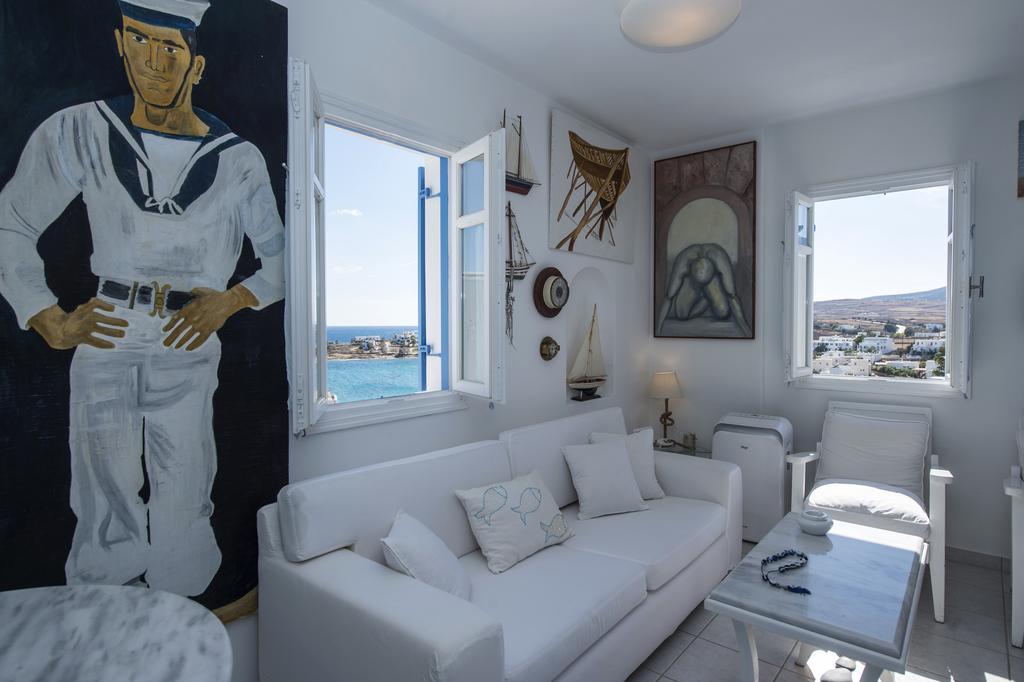 Aiolos Home With Private Veranda And Amazing Sea Views, Paros Πίσω Λιβάδι Εξωτερικό φωτογραφία