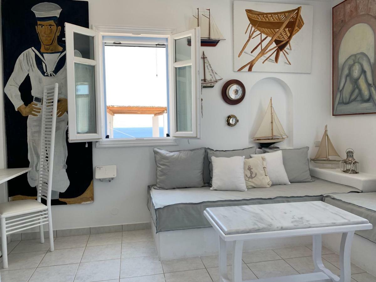 Aiolos Home With Private Veranda And Amazing Sea Views, Paros Πίσω Λιβάδι Εξωτερικό φωτογραφία